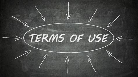 Terms Of Use 